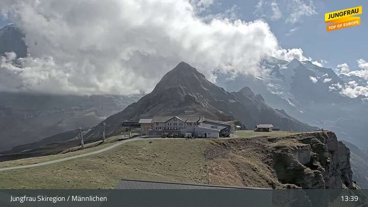 Wengen › Osten: Männlichen - Bergstation Sesselbahn Männlichen