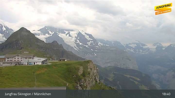 Wengen › Osten: Männlichen - Bergstation Sesselbahn Männlichen