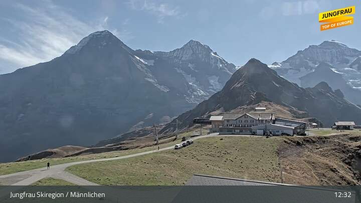 Wengen › Osten: Männlichen - Bergstation Sesselbahn Männlichen