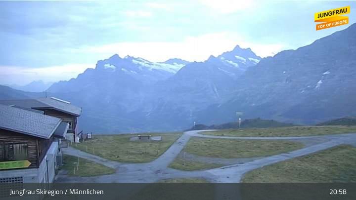 Wengen › Osten: Männlichen - Bergstation Sesselbahn Männlichen