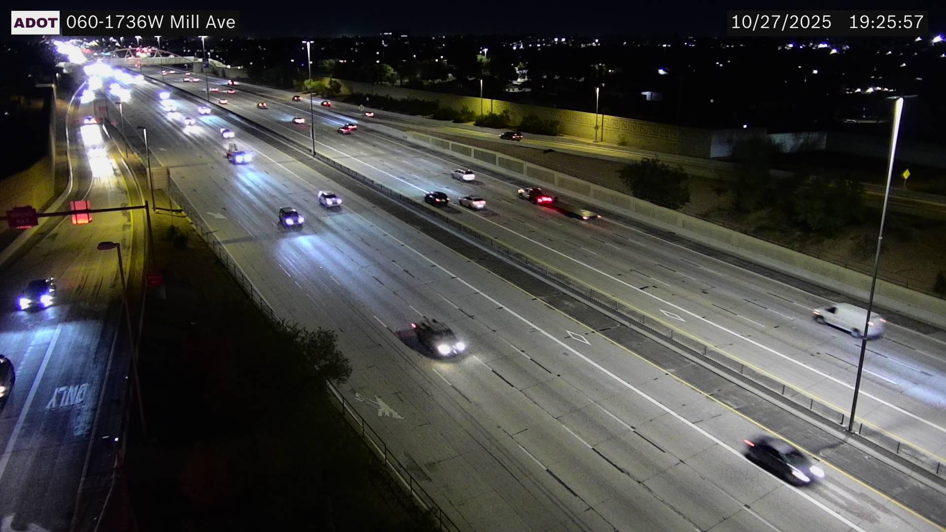 Traffic Cam Peterson: US 60 East of Mill Ave