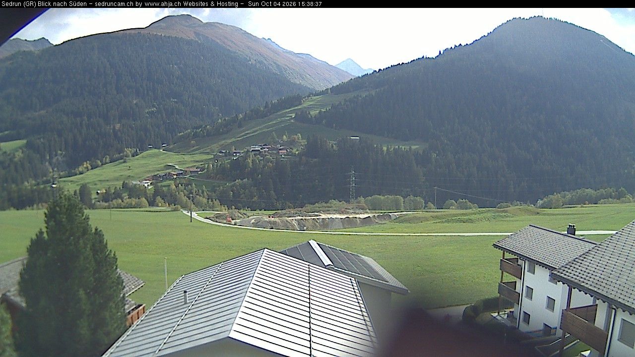 Sedrun › Süden: Via Cavorgia - NEAT-Erlebnisweg Aussichtsplattform