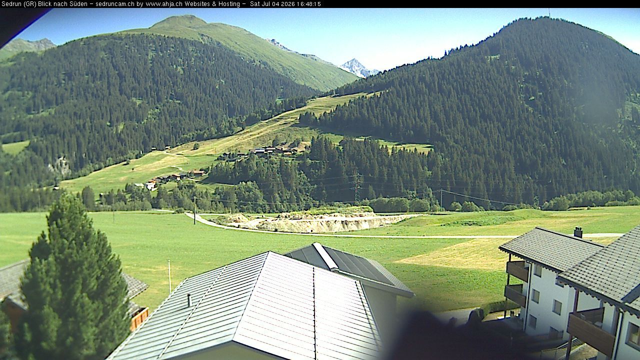 Sedrun › Süden: Via Cavorgia - NEAT-Erlebnisweg Aussichtsplattform