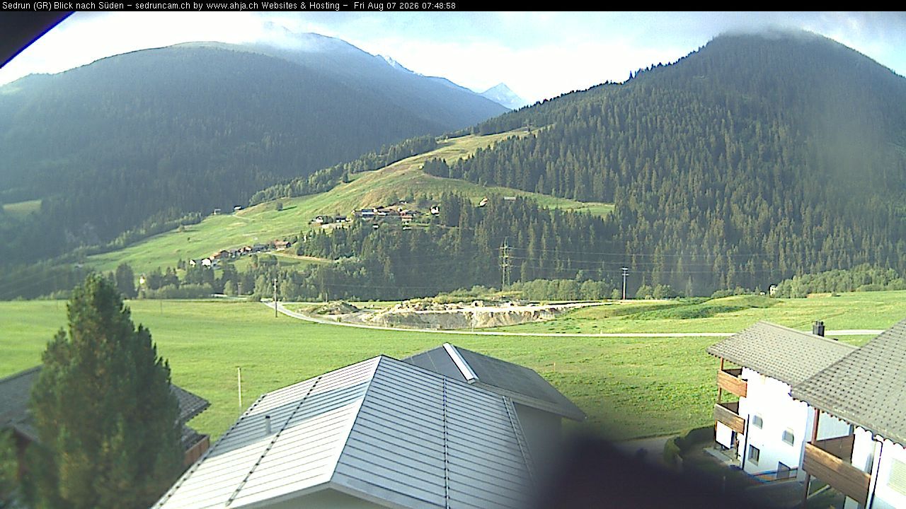 Sedrun › Süden: Via Cavorgia - NEAT-Erlebnisweg Aussichtsplattform