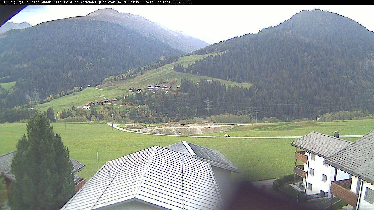 Sedrun › Süden: Via Cavorgia - NEAT-Erlebnisweg Aussichtsplattform