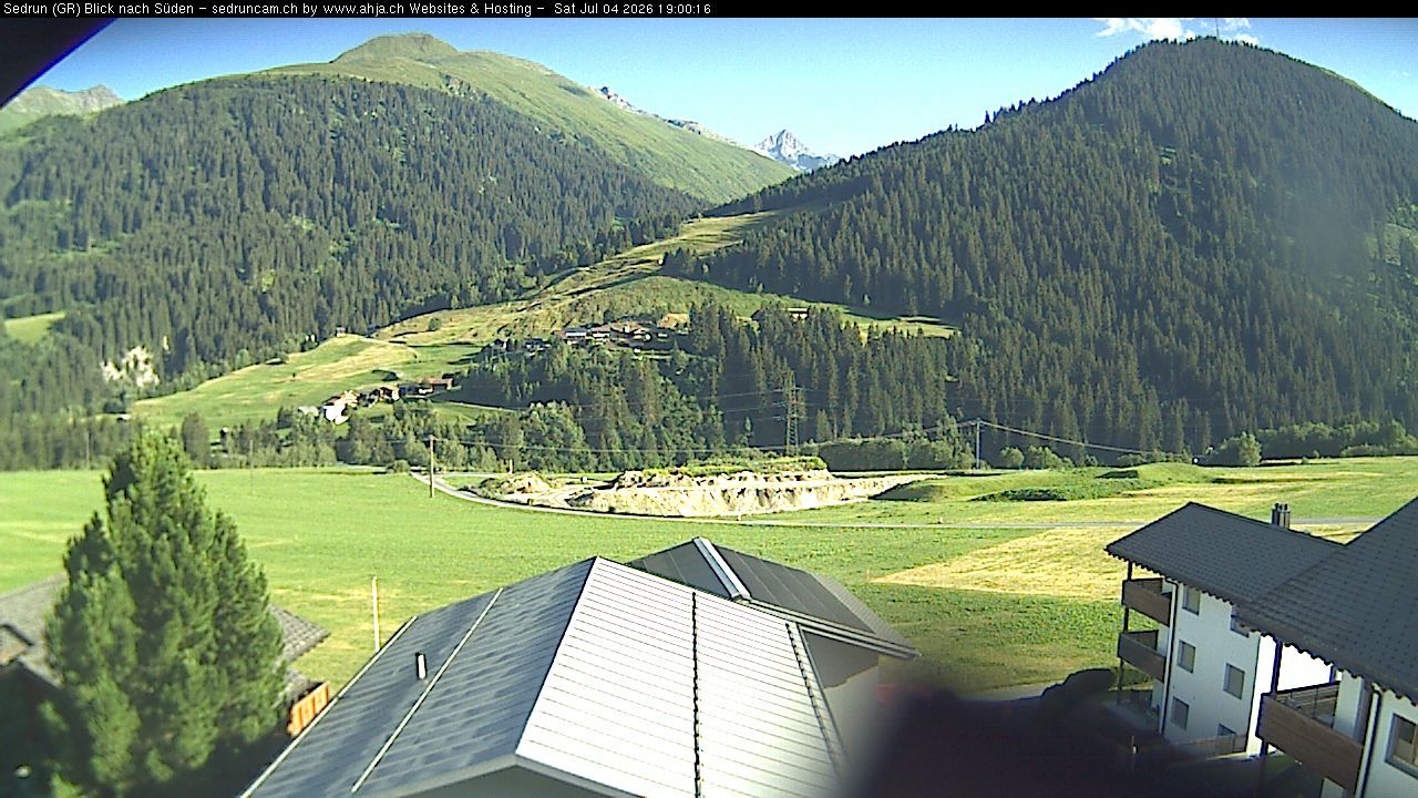 Sedrun › Süden: Via Cavorgia - NEAT-Erlebnisweg Aussichtsplattform