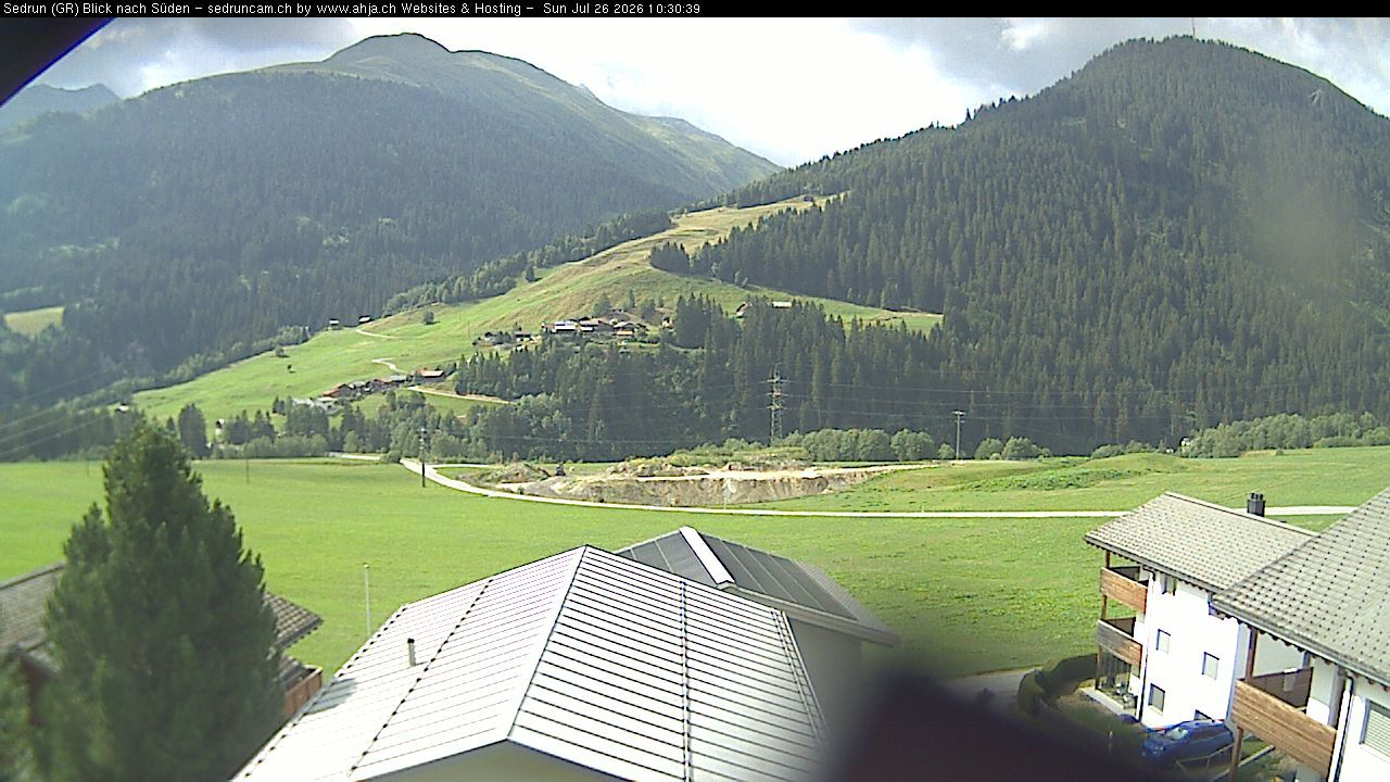 Sedrun › Süden: Via Cavorgia - NEAT-Erlebnisweg Aussichtsplattform