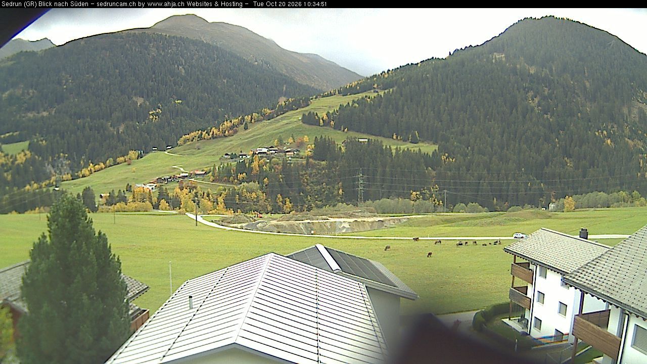 Sedrun › Süden: Via Cavorgia - NEAT-Erlebnisweg Aussichtsplattform