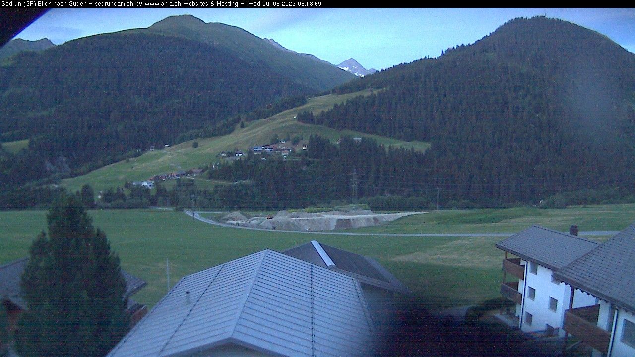 Sedrun › Süden: Via Cavorgia - NEAT-Erlebnisweg Aussichtsplattform