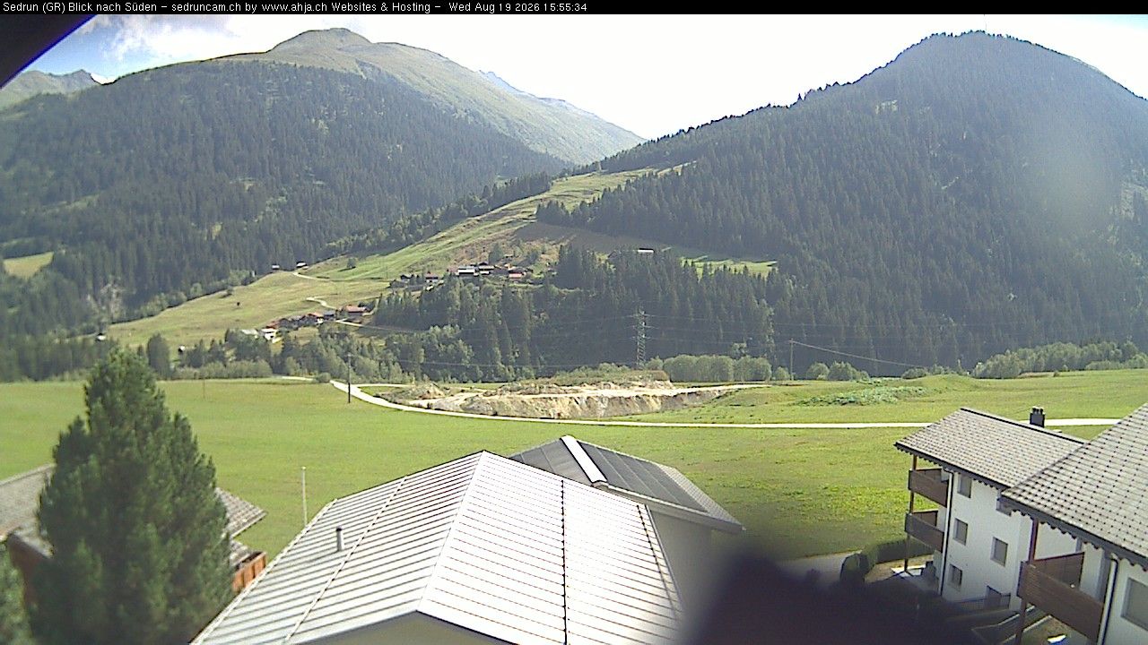 Sedrun › Süden: Via Cavorgia - NEAT-Erlebnisweg Aussichtsplattform