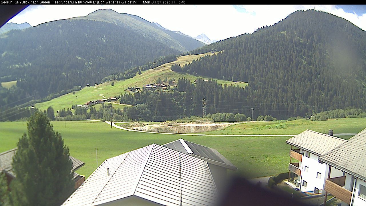 Sedrun › Süden: Via Cavorgia - NEAT-Erlebnisweg Aussichtsplattform
