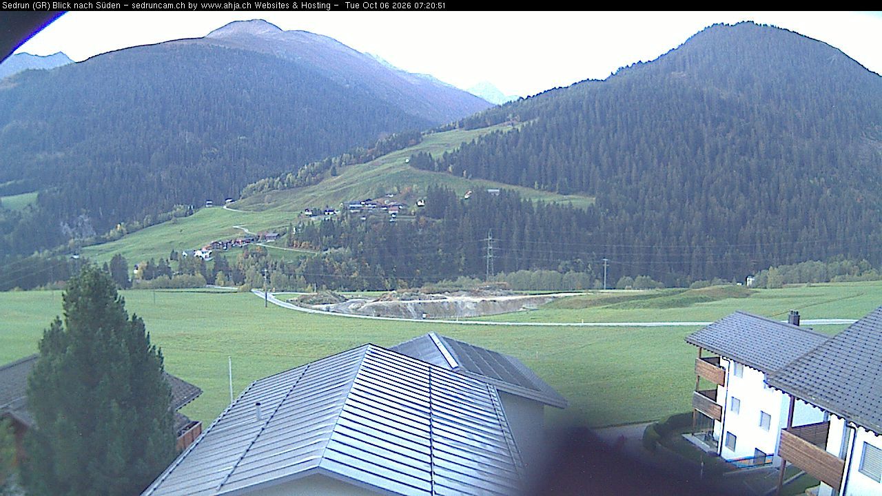 Sedrun › Süden: Via Cavorgia - NEAT-Erlebnisweg Aussichtsplattform