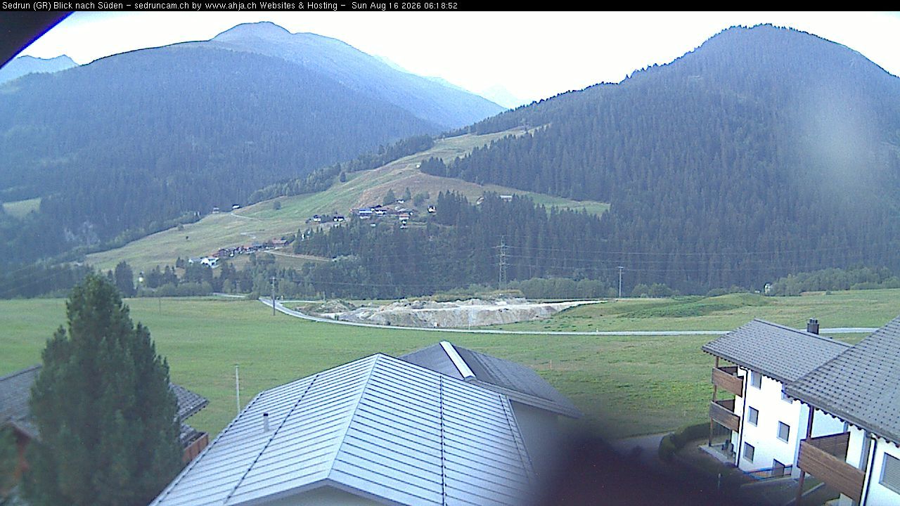 Sedrun › Süden: Via Cavorgia - NEAT-Erlebnisweg Aussichtsplattform
