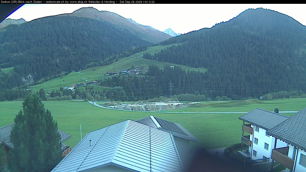 Sedrun › Süden: Via Cavorgia - NEAT-Erlebnisweg Aussichtsplattform