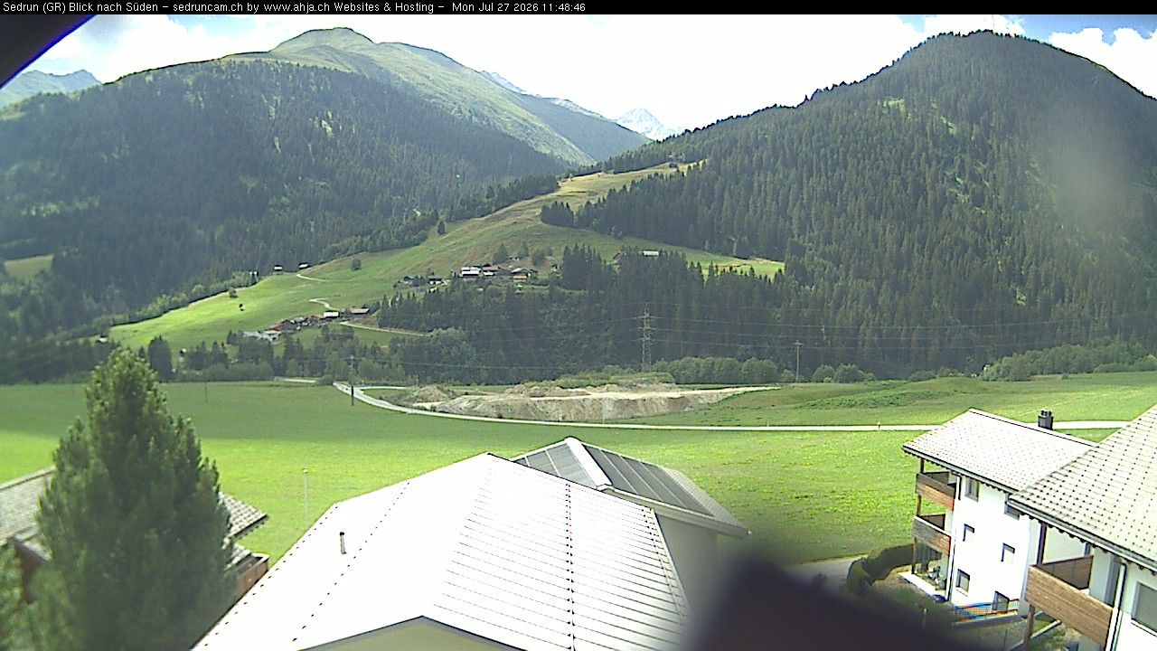Sedrun › Süden: Via Cavorgia - NEAT-Erlebnisweg Aussichtsplattform