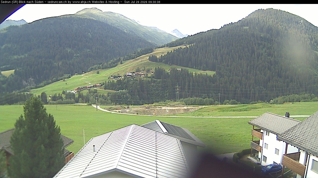Sedrun › Süden: Via Cavorgia - NEAT-Erlebnisweg Aussichtsplattform