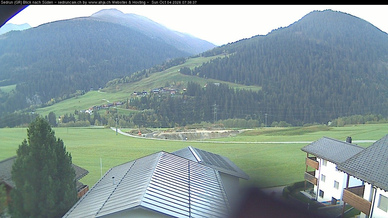 Sedrun › Süden: Via Cavorgia - NEAT-Erlebnisweg Aussichtsplattform