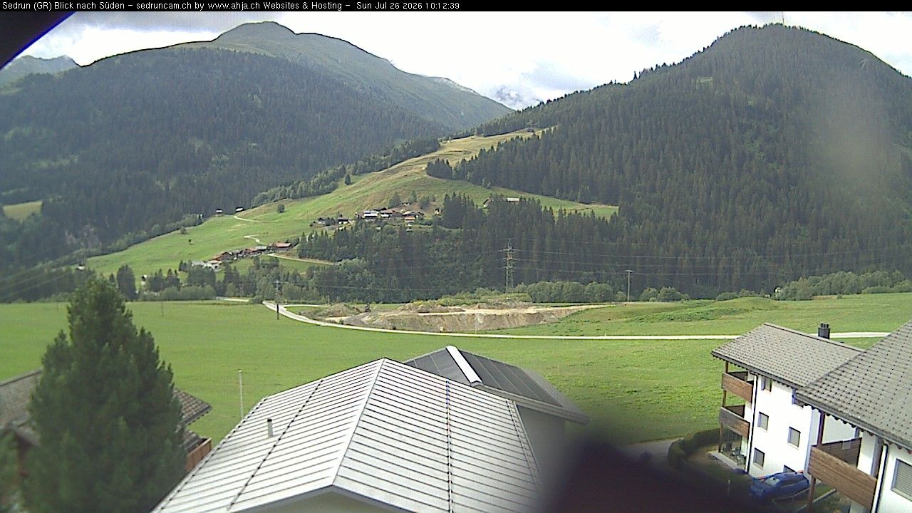 Sedrun › Süden: Via Cavorgia - NEAT-Erlebnisweg Aussichtsplattform