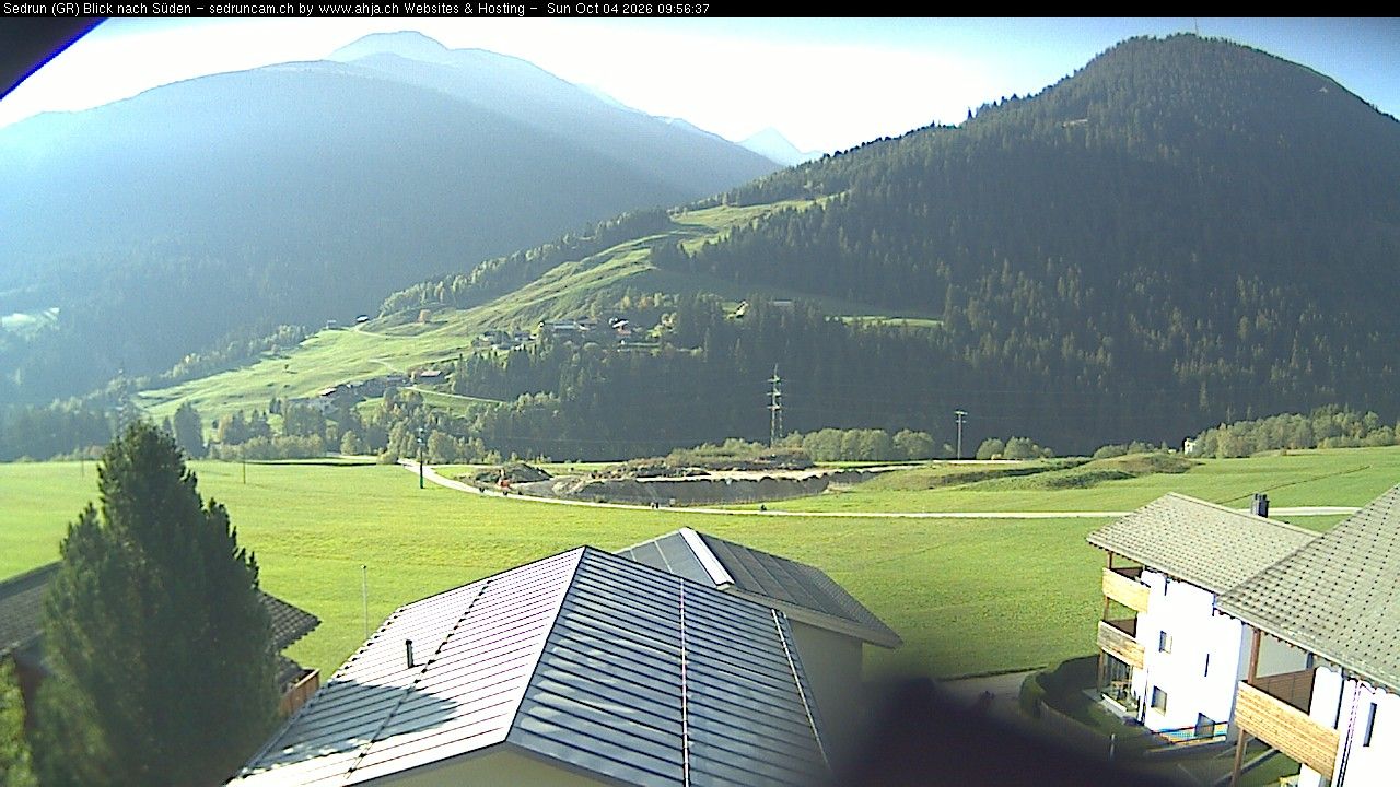 Sedrun › Süden: Via Cavorgia - NEAT-Erlebnisweg Aussichtsplattform