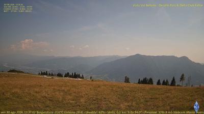 immagine della webcam nei dintorni di Cismon del Grappa: webcam Fonzaso