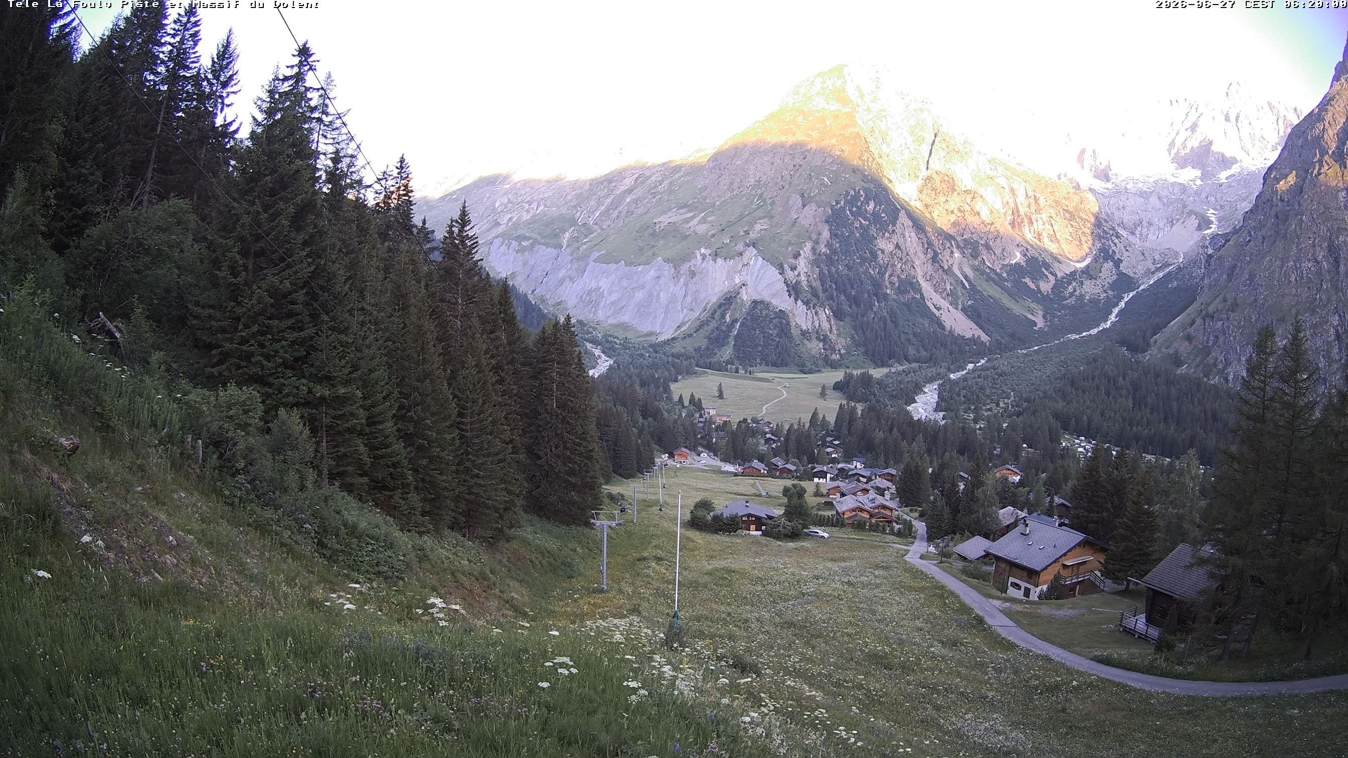 La Fouly › Südwesten: Glacier de l'A Neuve - Mont Dolent - Mont Blanc massif