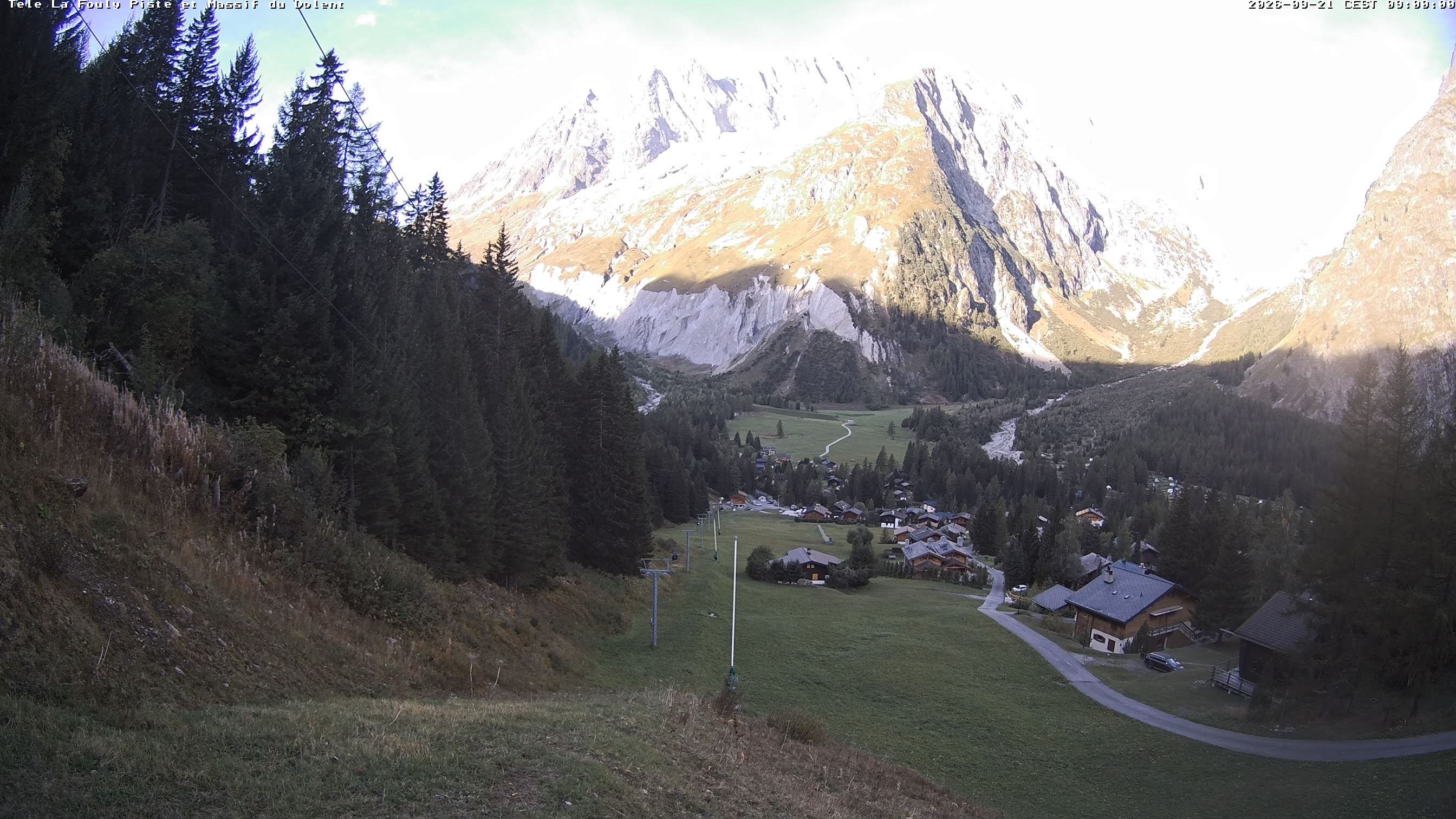 La Fouly › Südwesten: Glacier de l'A Neuve - Mont Dolent - Mont Blanc massif