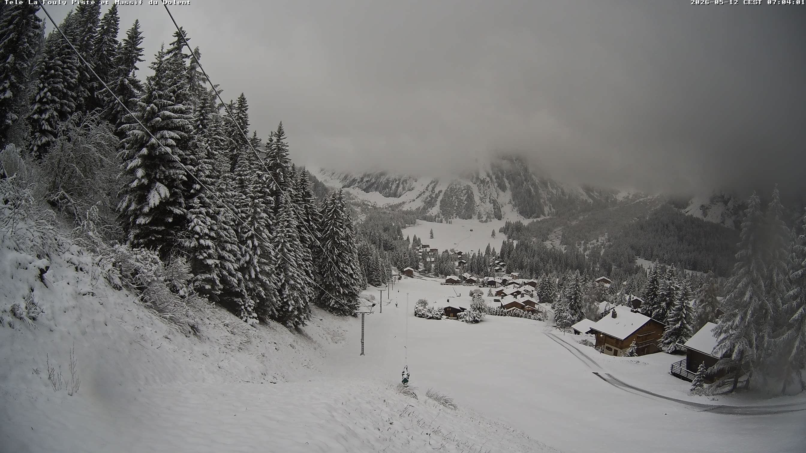 La Fouly › Südwesten: Glacier de l'A Neuve - Mont Dolent - Mont Blanc massif
