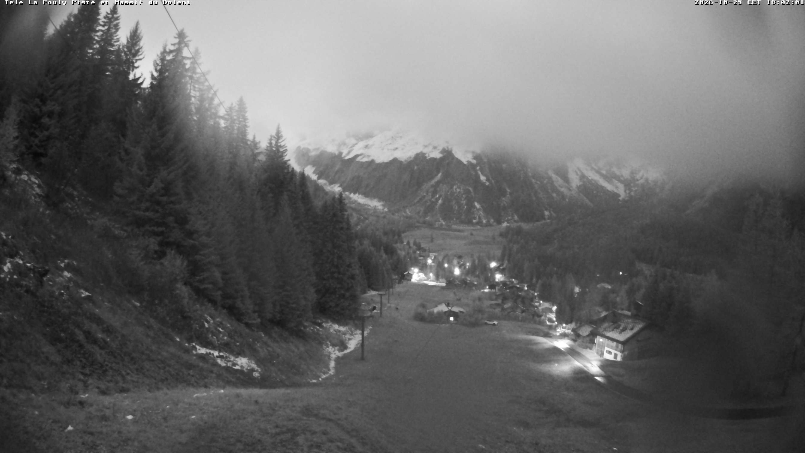 La Fouly › Südwesten: Glacier de l'A Neuve - Mont Dolent - Mont Blanc massif