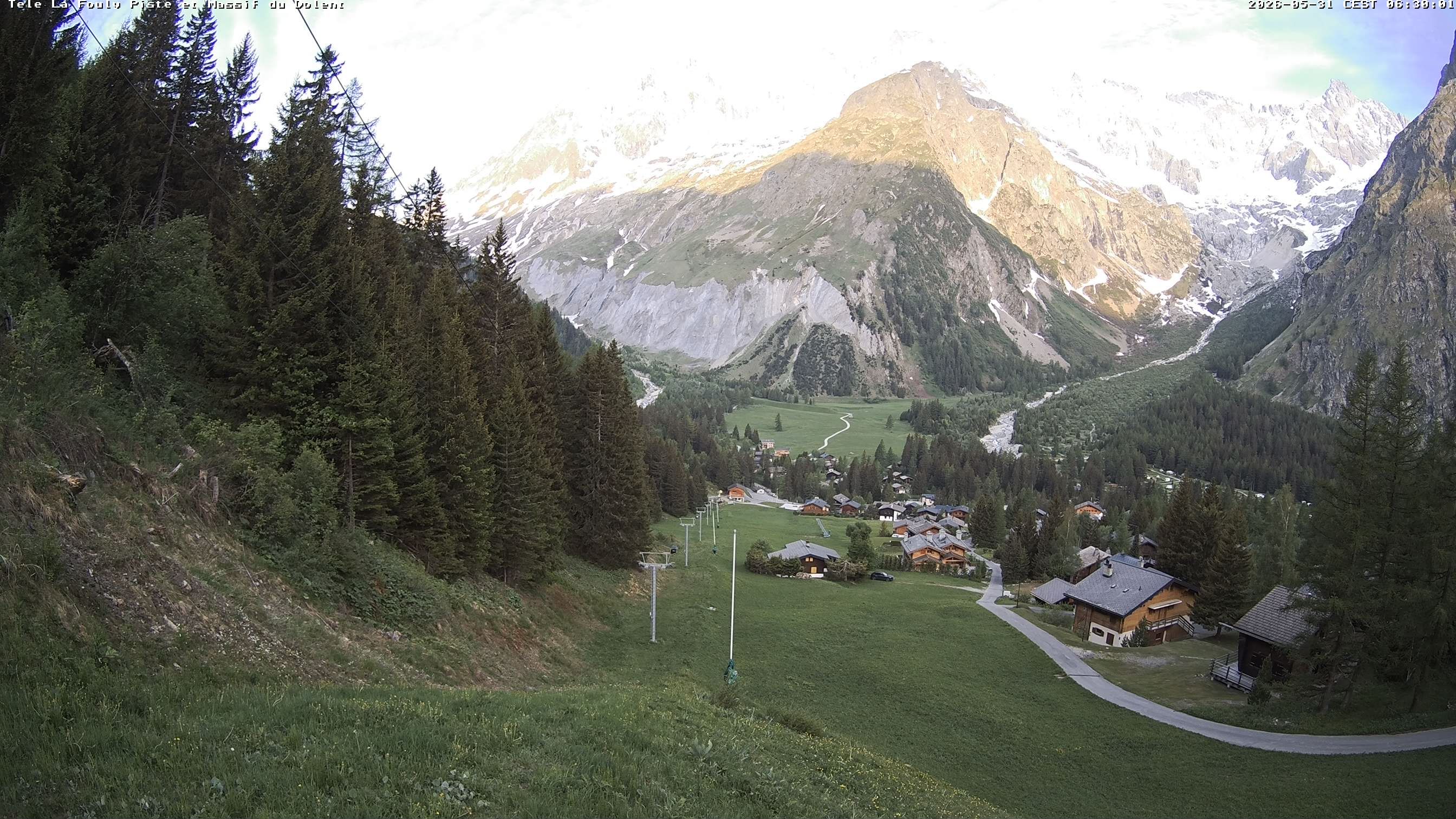 La Fouly › Südwesten: Glacier de l'A Neuve - Mont Dolent - Mont Blanc massif