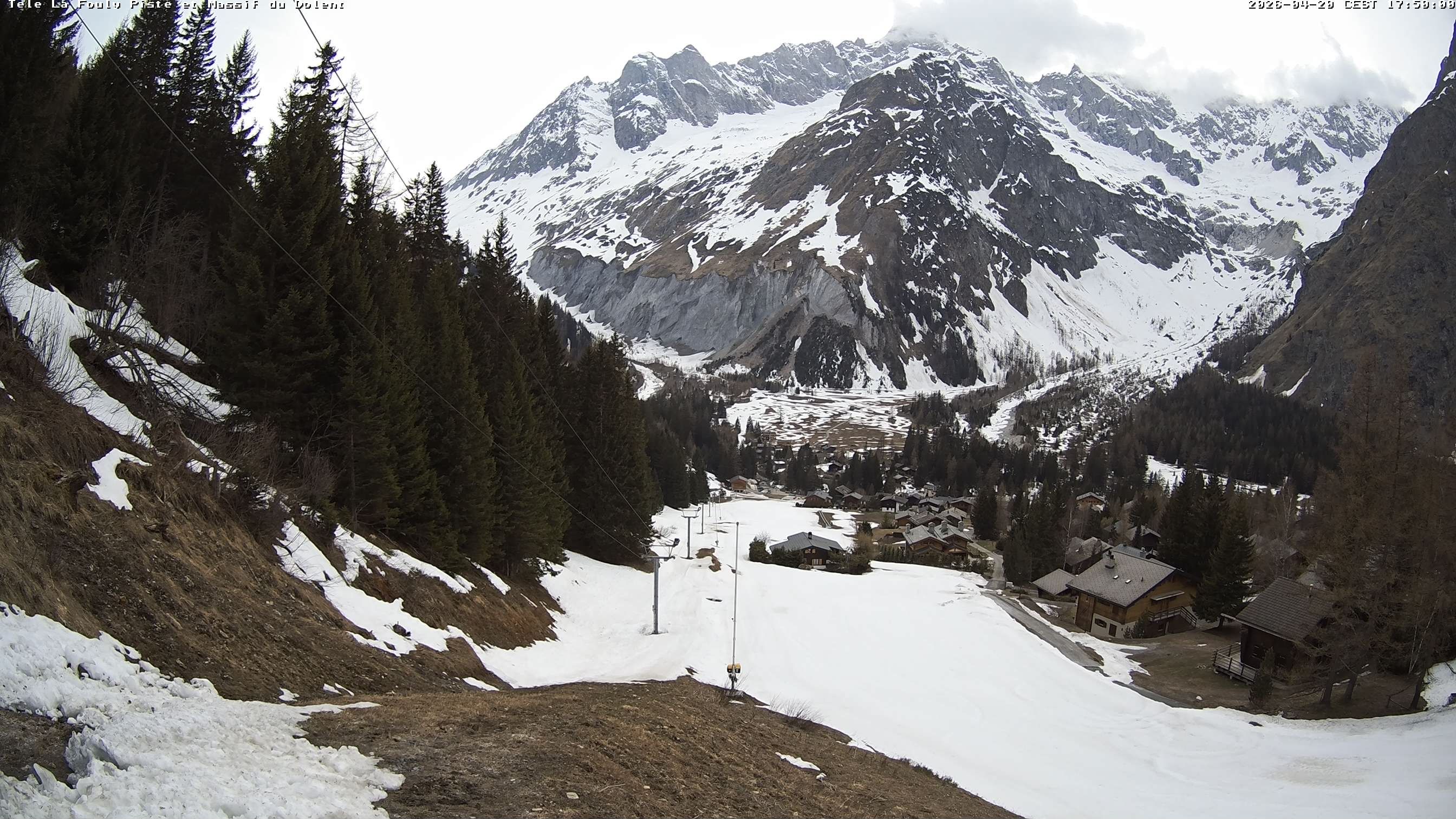 La Fouly › Südwesten: Glacier de l'A Neuve - Mont Dolent - Mont Blanc massif