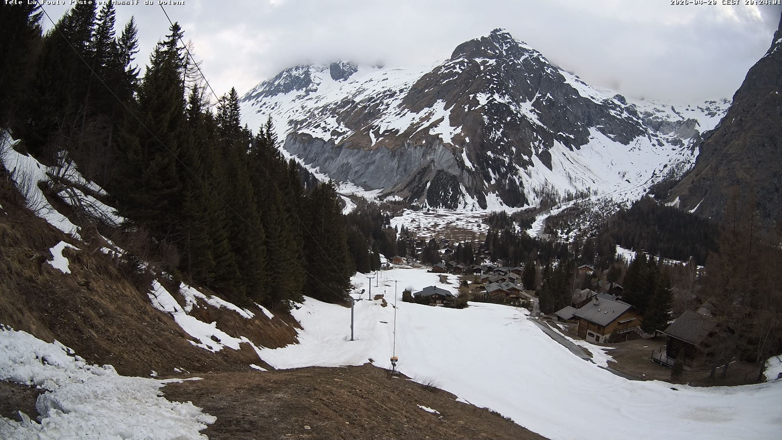 La Fouly › Südwesten: Glacier de l'A Neuve - Mont Dolent - Mont Blanc massif