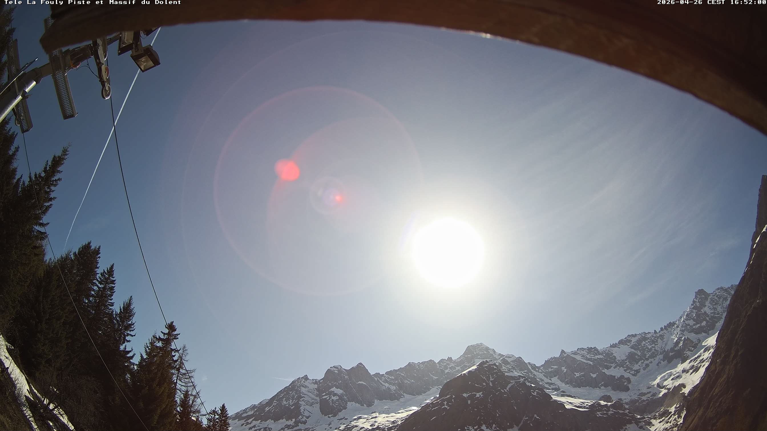 La Fouly › Südwesten: Glacier de l'A Neuve - Mont Dolent - Mont Blanc massif