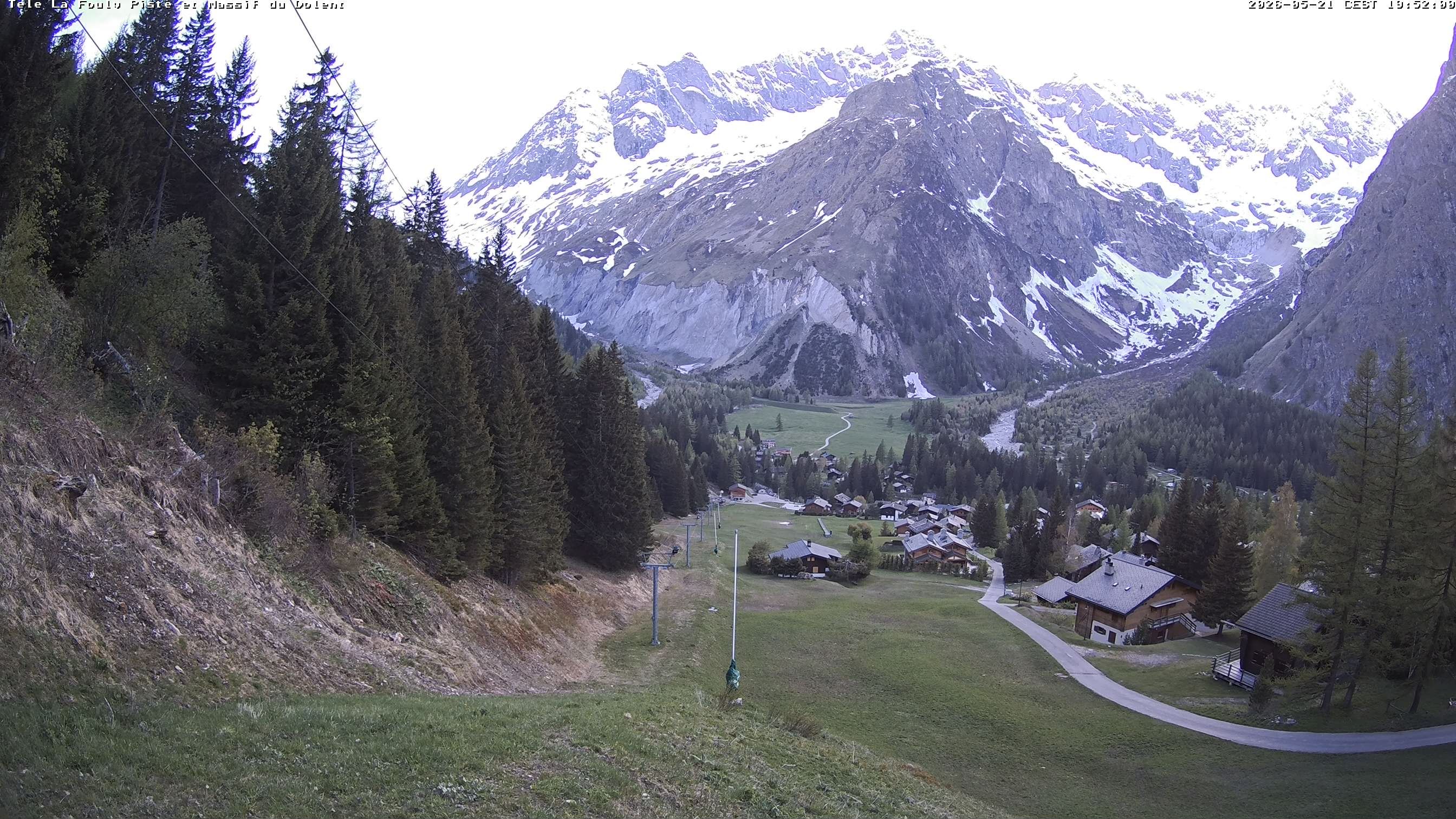 La Fouly › Südwesten: Glacier de l'A Neuve - Mont Dolent - Mont Blanc massif