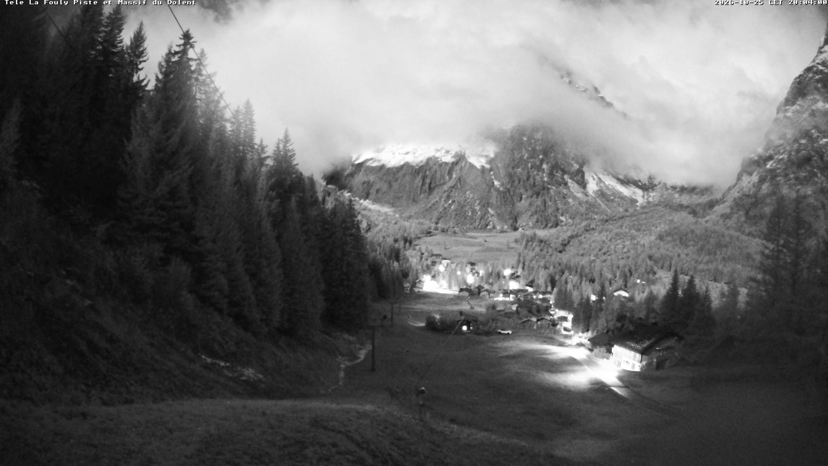 La Fouly › Südwesten: Glacier de l'A Neuve - Mont Dolent - Mont Blanc massif