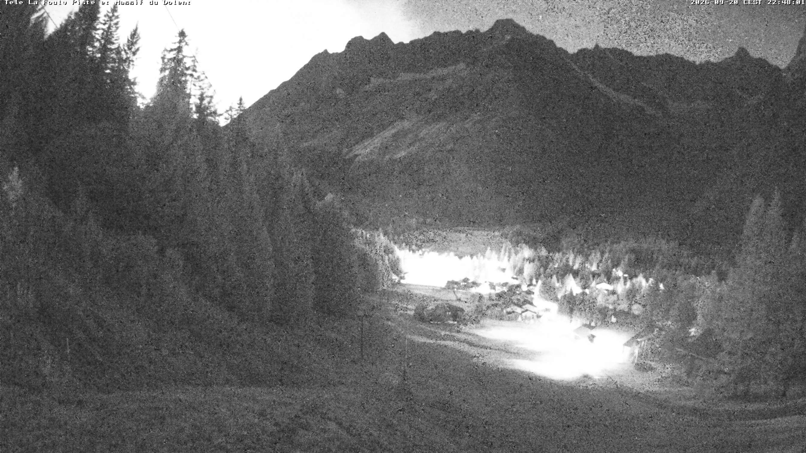 La Fouly › Südwesten: Glacier de l'A Neuve - Mont Dolent - Mont Blanc massif