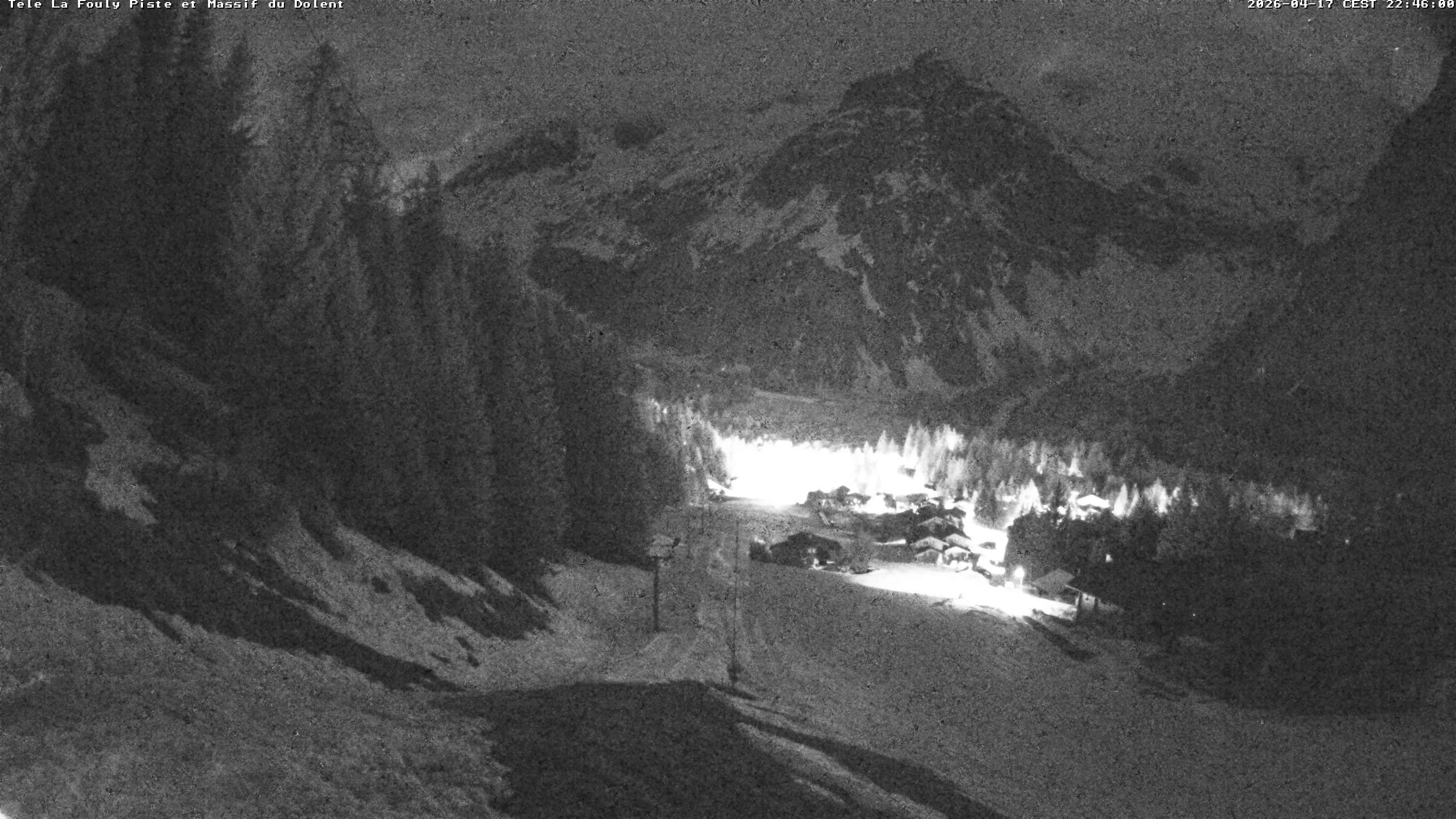 La Fouly › Südwesten: Glacier de l'A Neuve - Mont Dolent - Mont Blanc massif