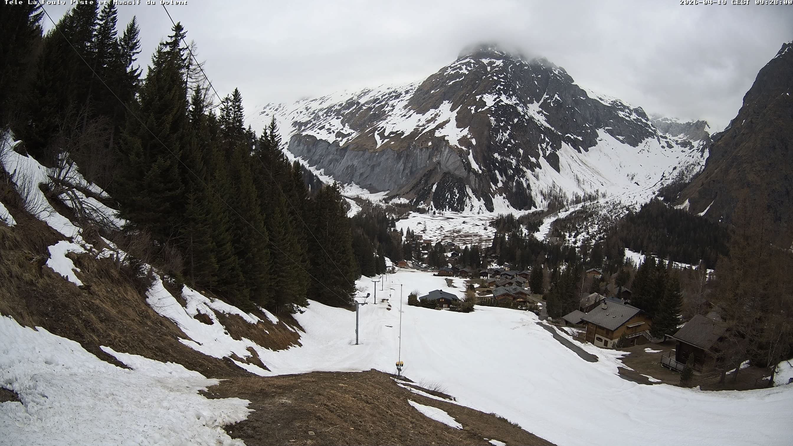 La Fouly › Südwesten: Glacier de l'A Neuve - Mont Dolent - Mont Blanc massif