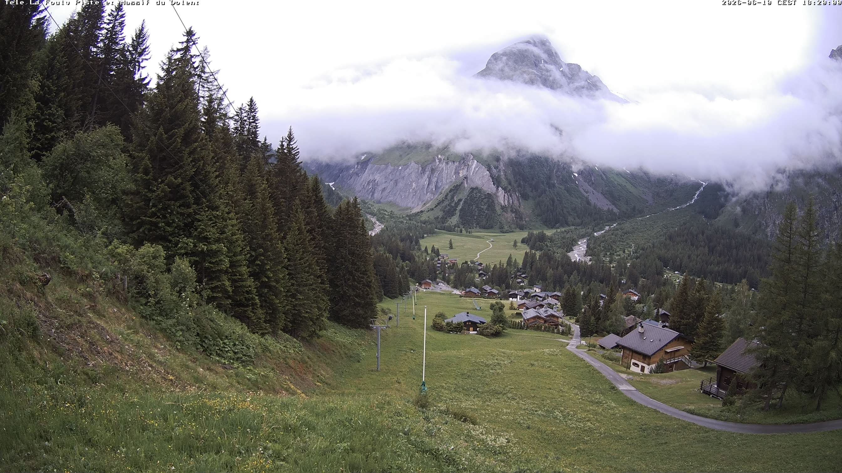 La Fouly › Südwesten: Glacier de l'A Neuve - Mont Dolent - Mont Blanc massif