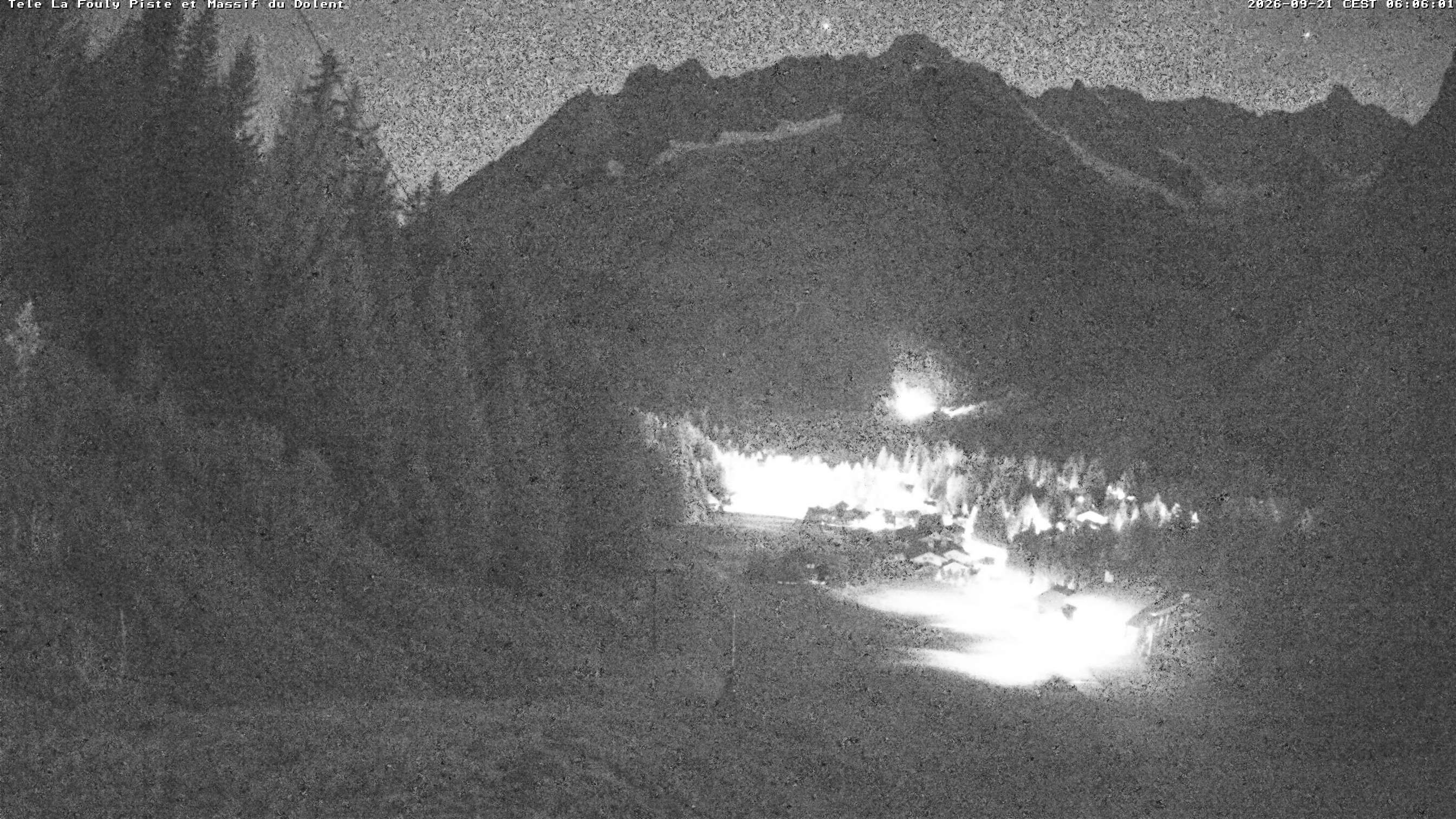 La Fouly › Südwesten: Glacier de l'A Neuve - Mont Dolent - Mont Blanc massif