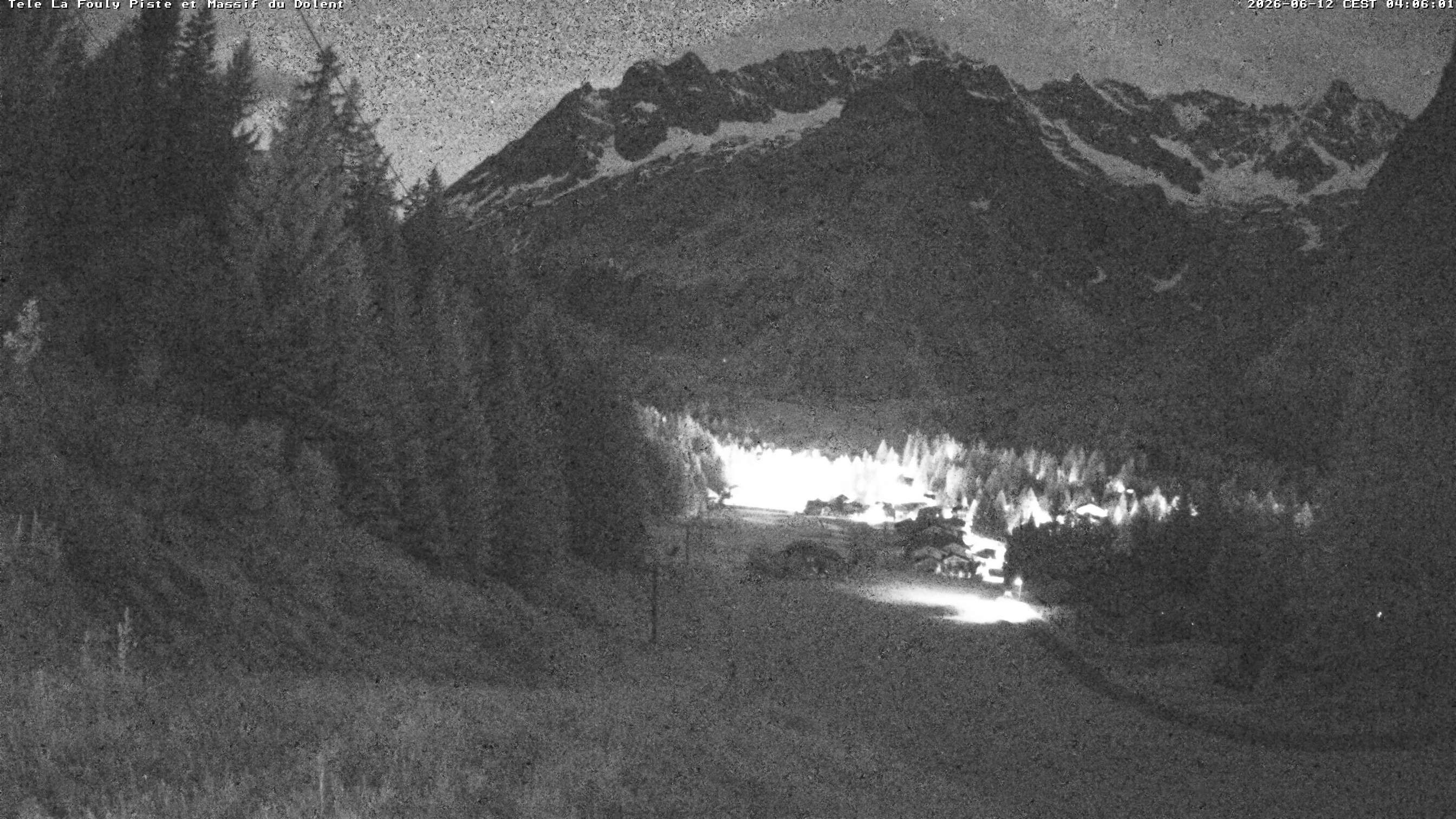 La Fouly › Südwesten: Glacier de l'A Neuve - Mont Dolent - Mont Blanc massif