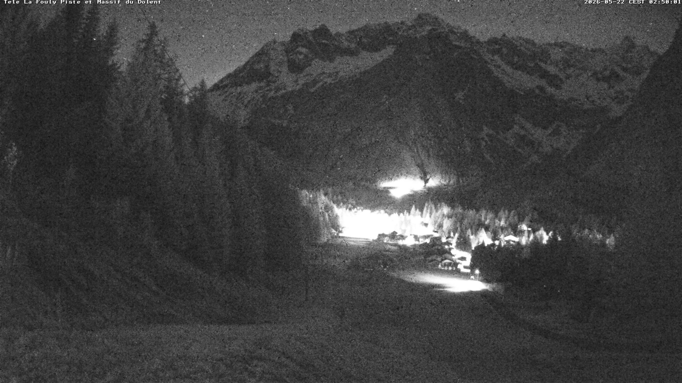 La Fouly › Südwesten: Glacier de l'A Neuve - Mont Dolent - Mont Blanc massif