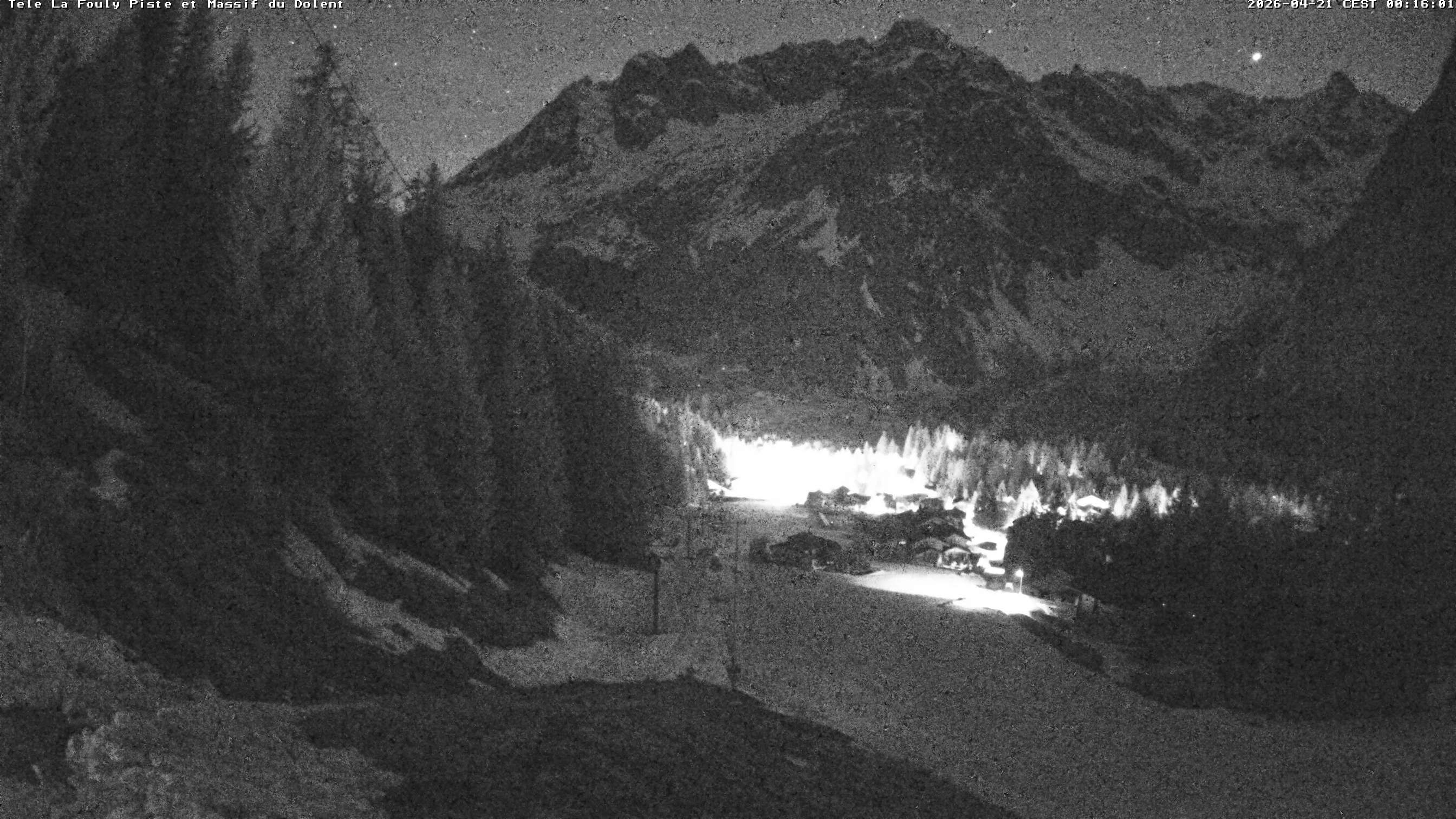 La Fouly › Südwesten: Glacier de l'A Neuve - Mont Dolent - Mont Blanc massif