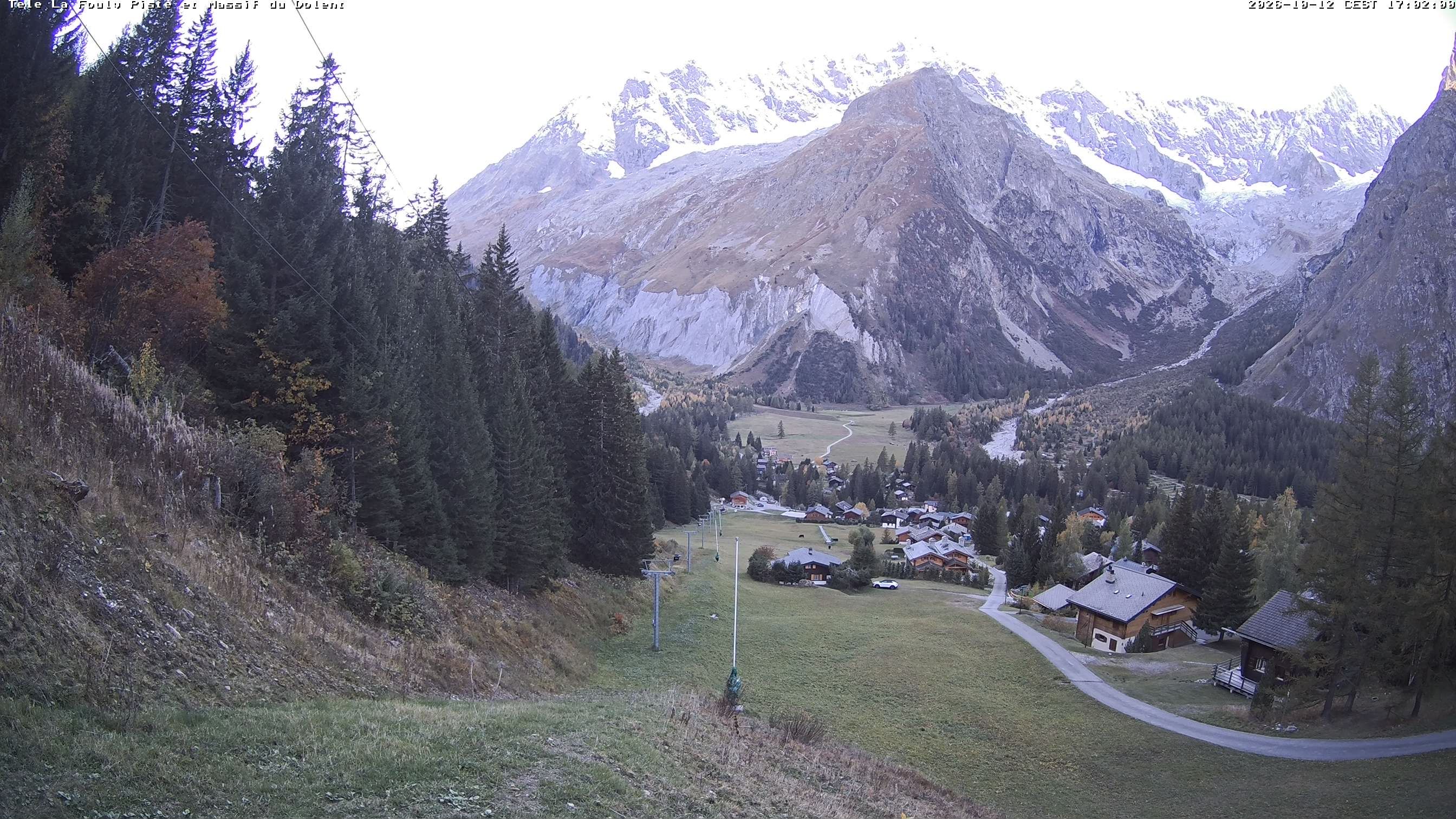 La Fouly › Südwesten: Glacier de l'A Neuve - Mont Dolent - Mont Blanc massif