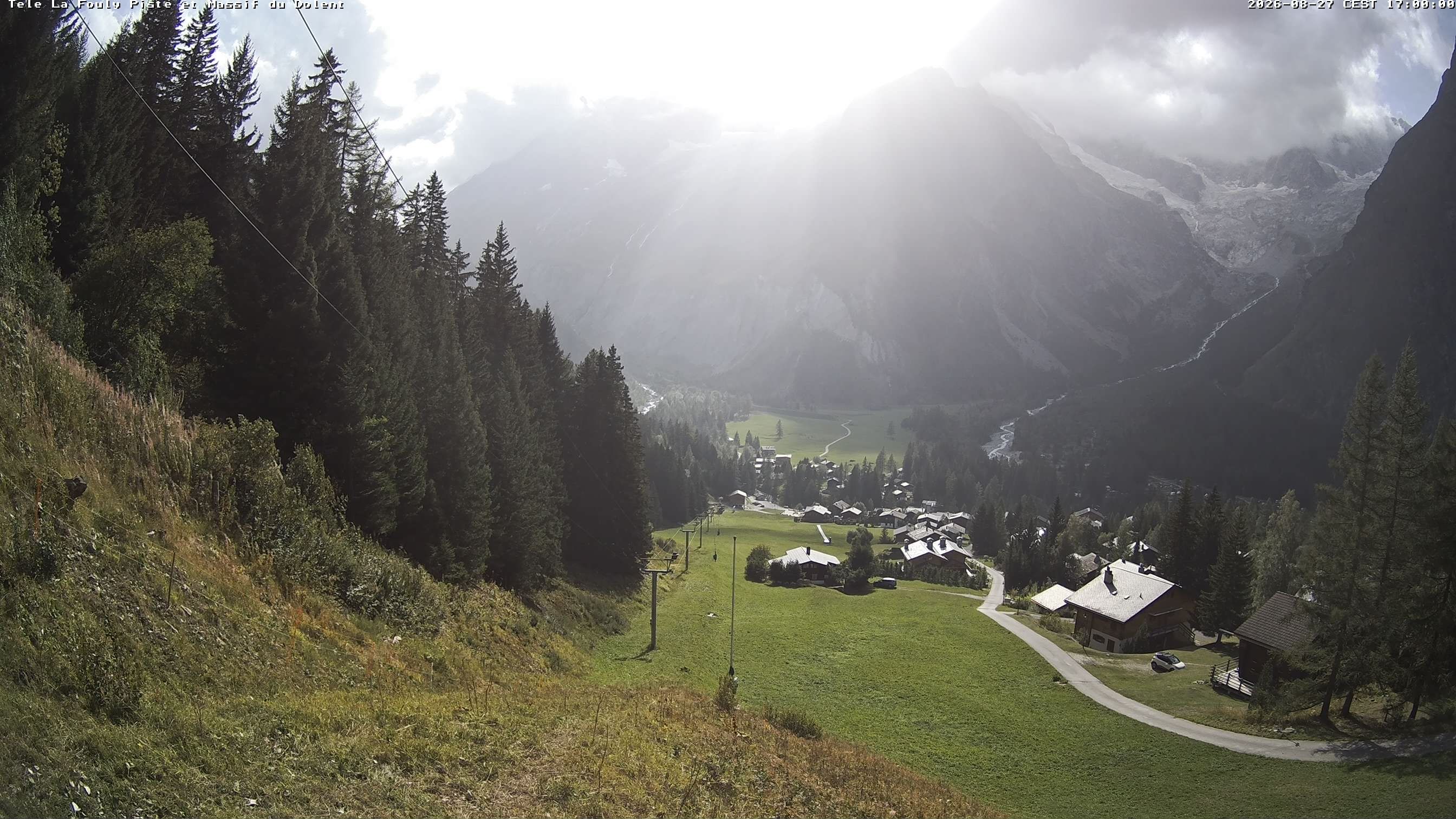 La Fouly › Südwesten: Glacier de l'A Neuve - Mont Dolent - Mont Blanc massif