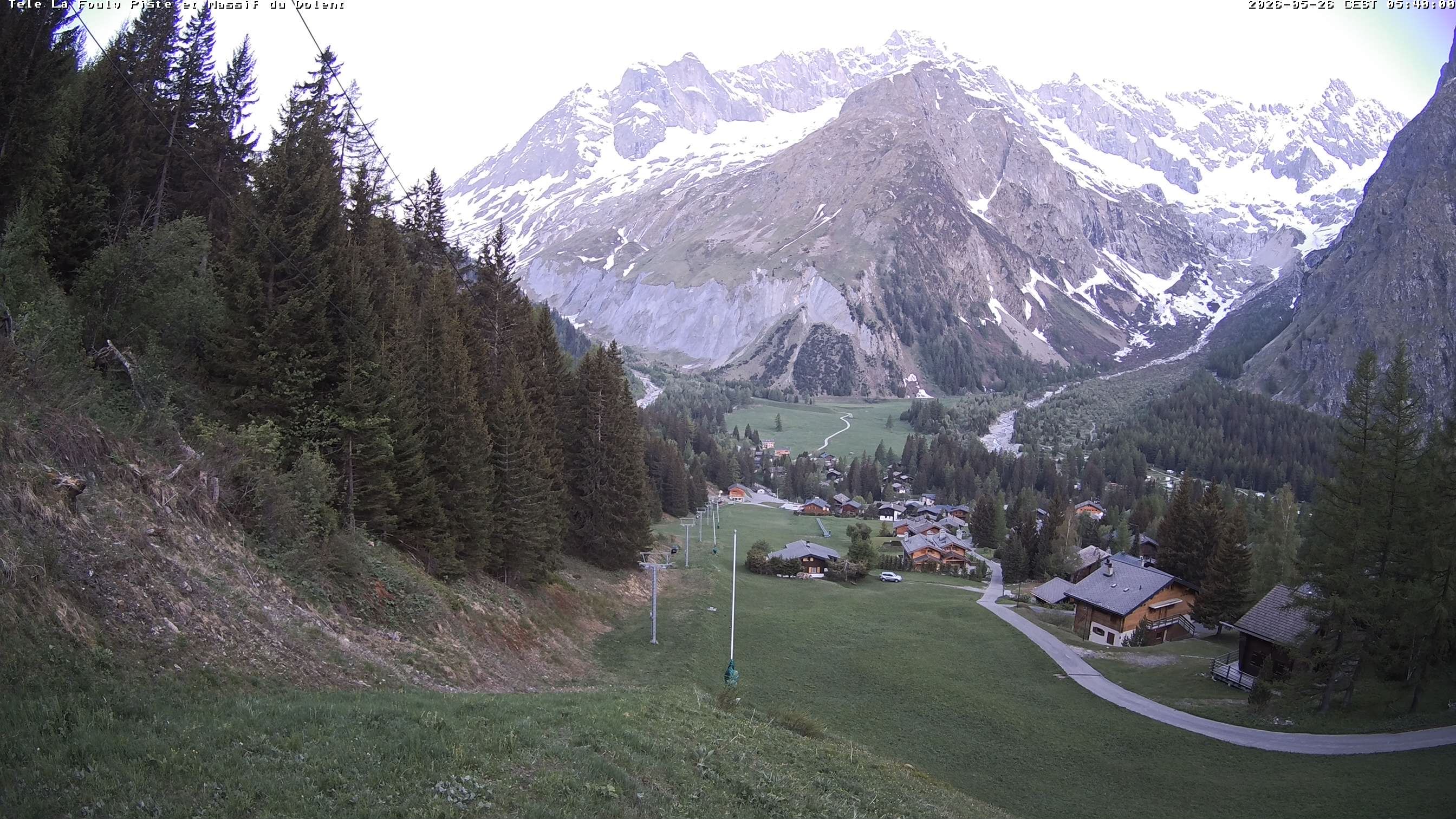 La Fouly › Südwesten: Glacier de l'A Neuve - Mont Dolent - Mont Blanc massif