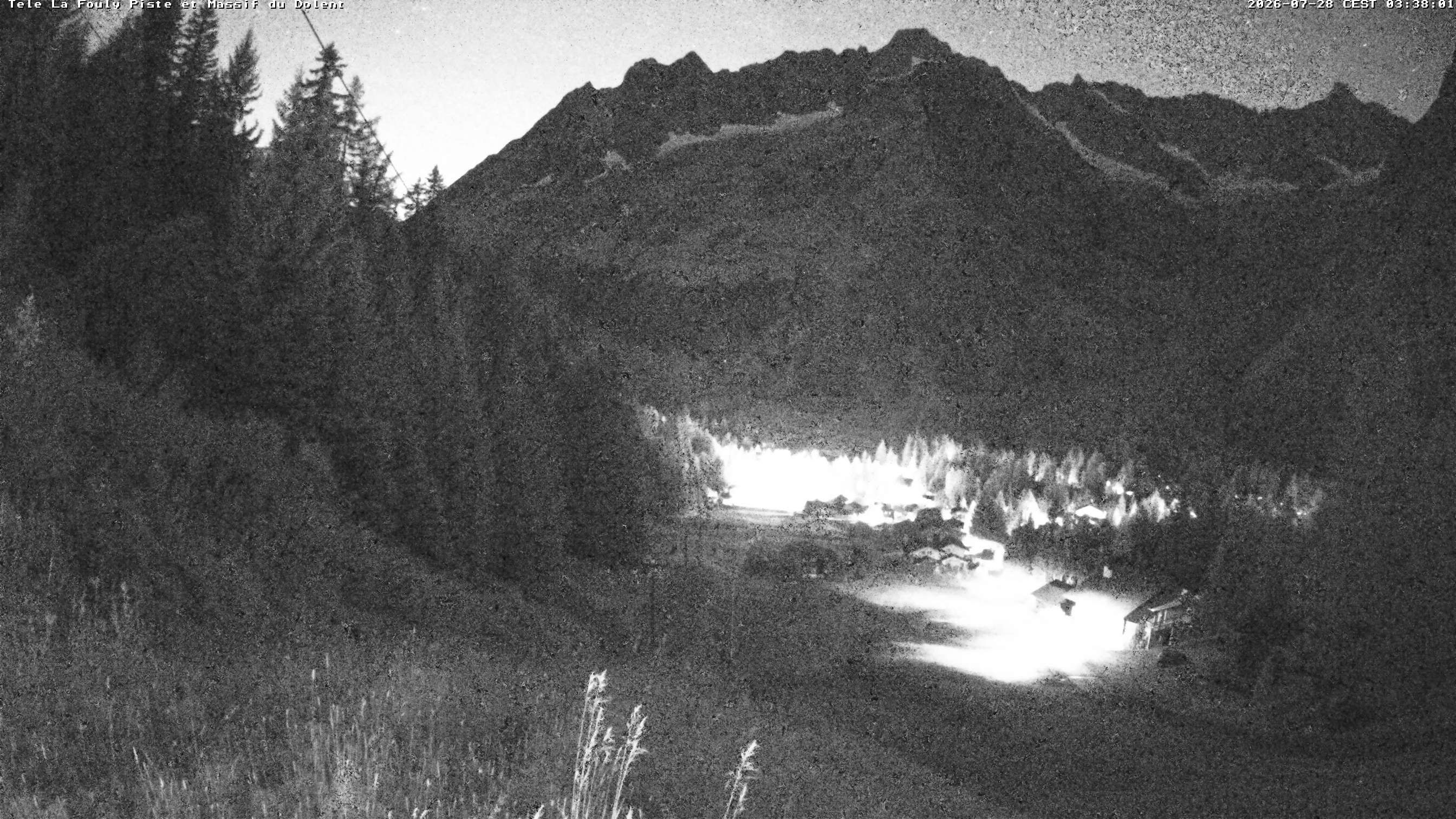 La Fouly › Südwesten: Glacier de l'A Neuve - Mont Dolent - Mont Blanc massif