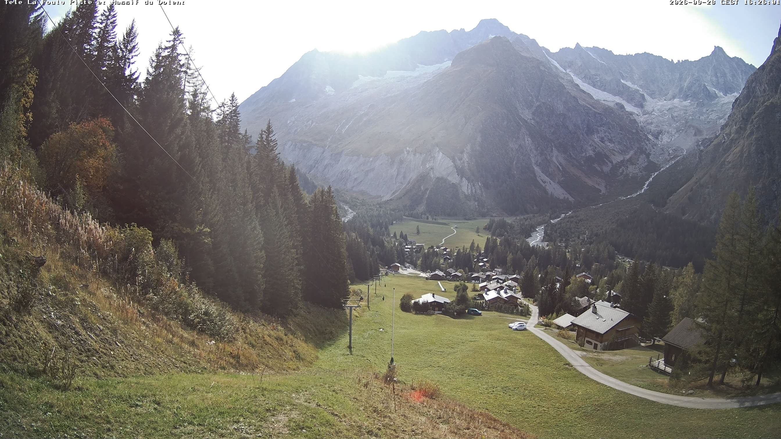 La Fouly › Südwesten: Glacier de l'A Neuve - Mont Dolent - Mont Blanc massif