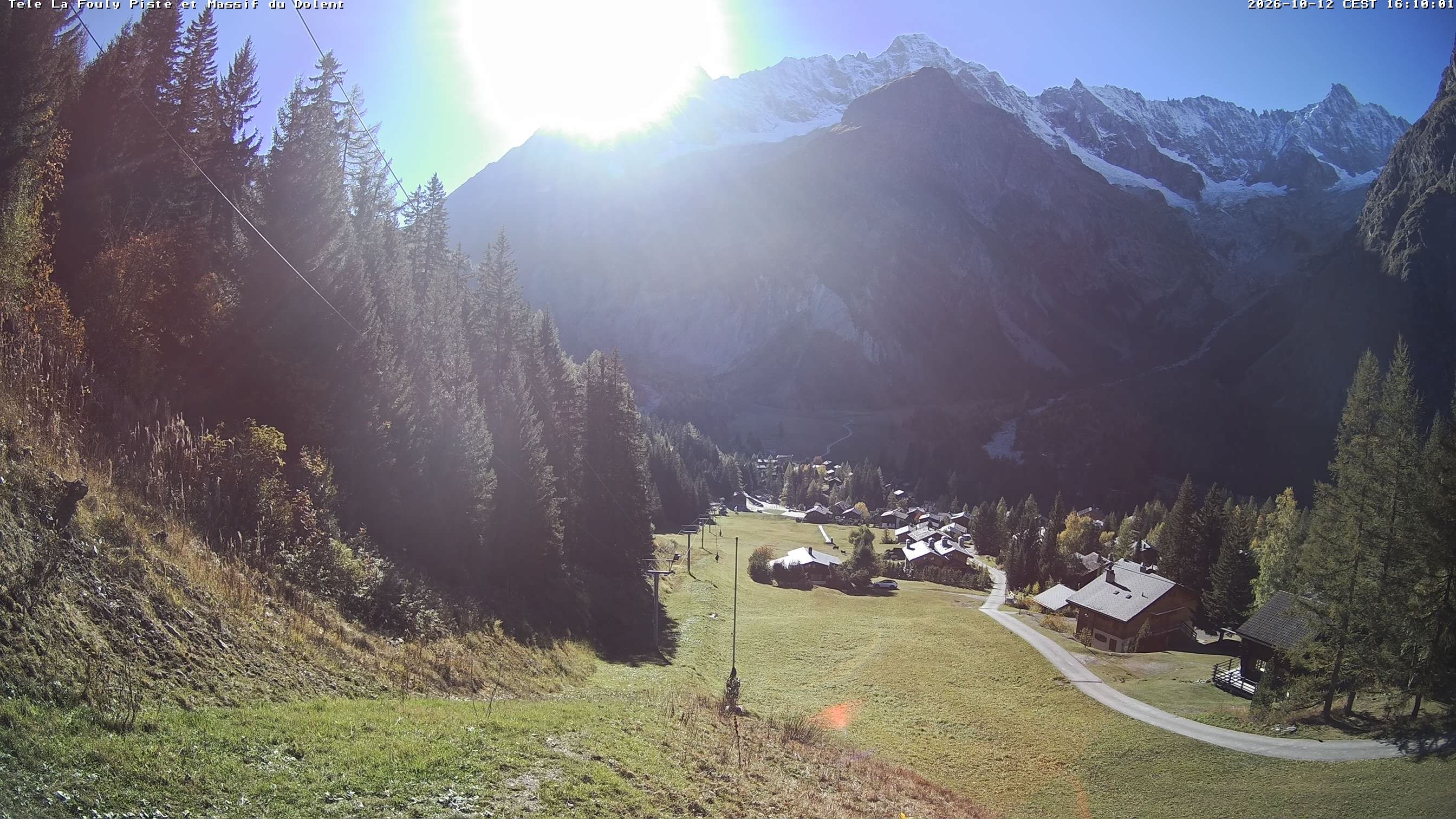 La Fouly › Südwesten: Glacier de l'A Neuve - Mont Dolent - Mont Blanc massif
