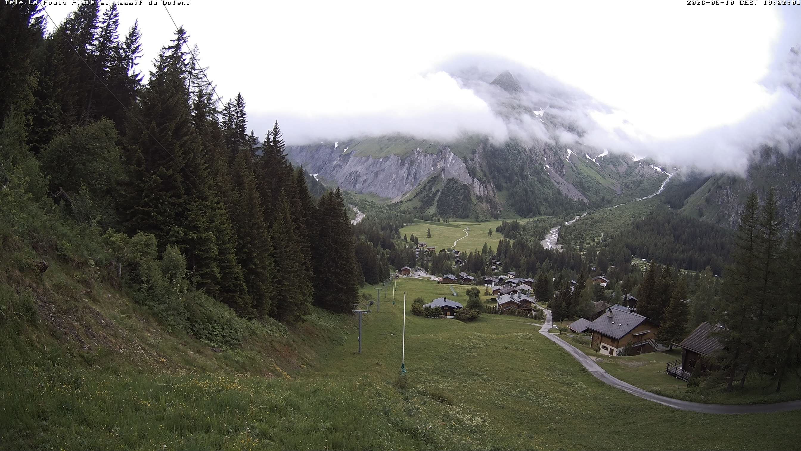 La Fouly › Südwesten: Glacier de l'A Neuve - Mont Dolent - Mont Blanc massif