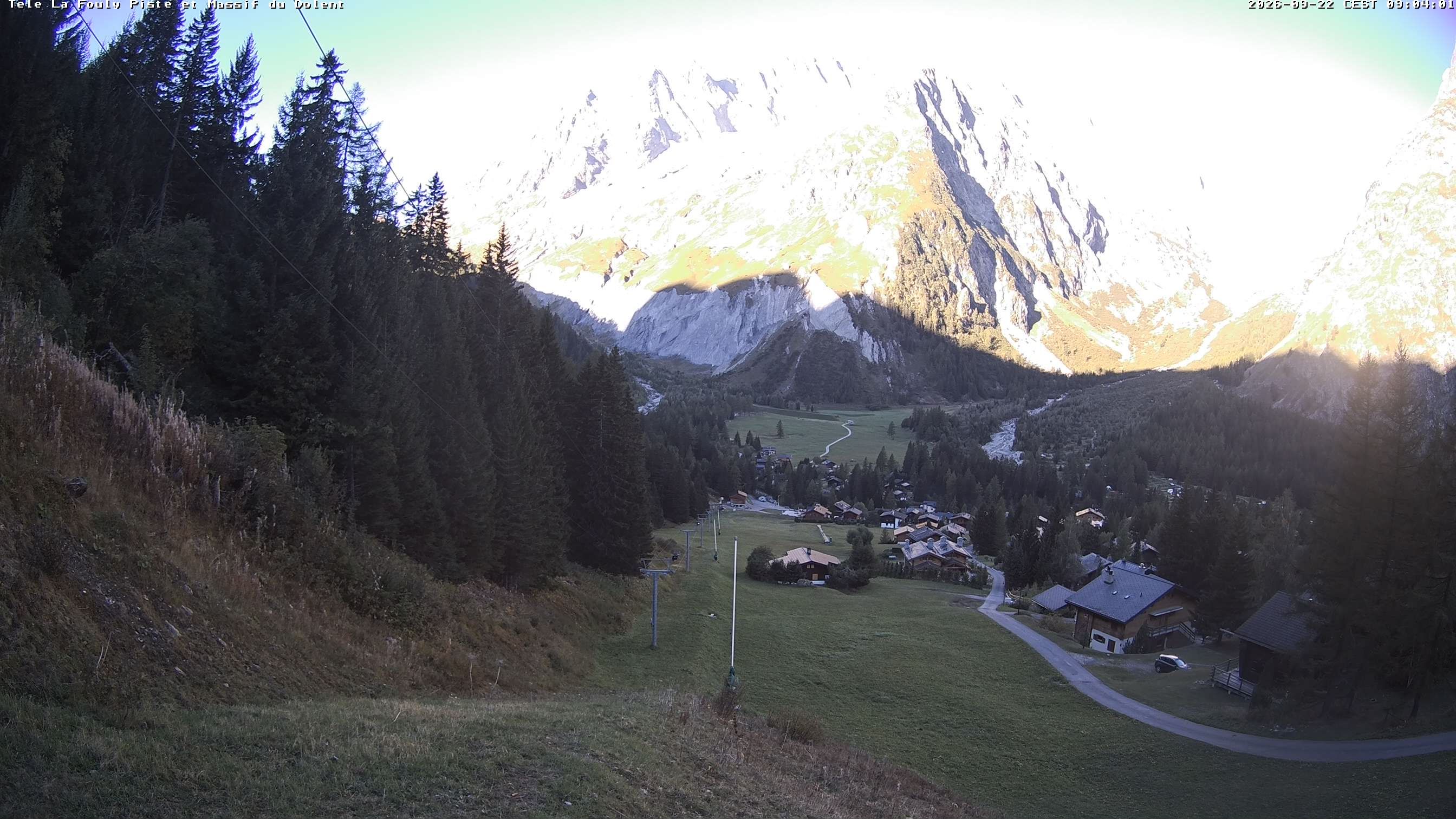 La Fouly › Südwesten: Glacier de l'A Neuve - Mont Dolent - Mont Blanc massif